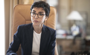 Rachida Dati dans son bureau de la mairie du 7e arrondissement de Paris, en mai 2019.