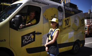 Un camion de l'organisation du Tour de France (photo d'illustration).