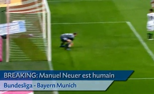 Le gardien allemand du Bayern Munich manuel Neuer.