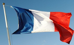 Un drapeau français