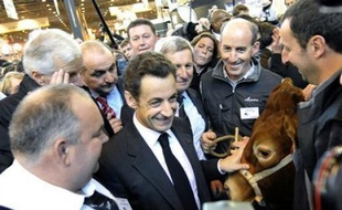 Sacrifiant à la tradition, le président de la République, Nicolas Sarkozy, avait inauguré le salon le 21 février.