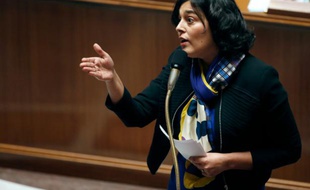 La ministre française du Travail, Myriam El Khomri, le 17 février 2016 à Paris