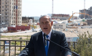 Le Premier ministre israélien Benyamin Netanyahu lors de la dernière ligne droite avant les élections lundi 16 mars 2015.