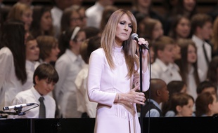Céline Dion, le 16 juillet 2014, à Montréal.