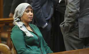 Nafissatou Diallo en pleine affaire DSK, à New York le 10 décembre 2012.