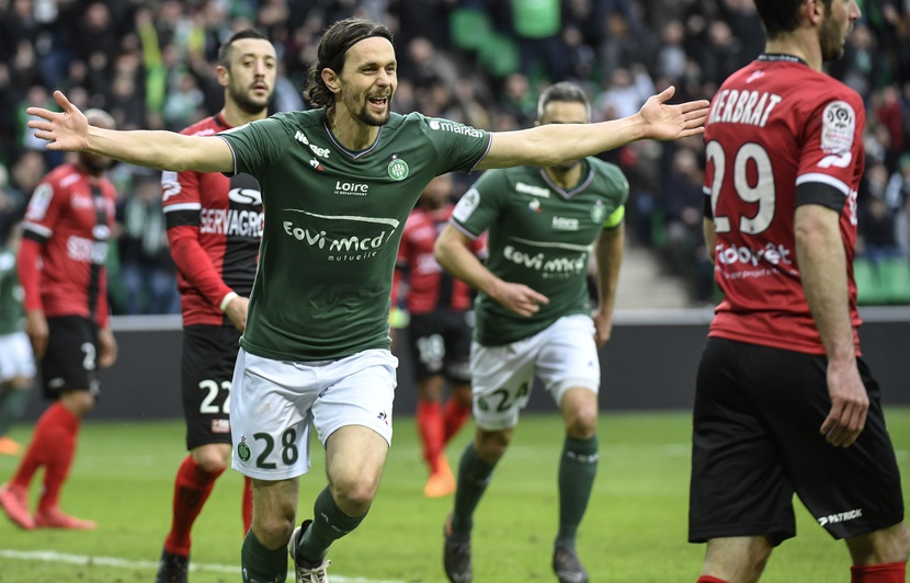 Maillot Extérieur saint etienne Neven SUBOTIC Maillot Extérieur saint etienne Neven SUBOTIC