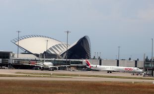 Photo d'illustration de l'aéroport Lyon Saint-Exupéry, ici en août 2020.