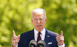 Le président américain Joe Biden le 27 avril 2021 à la Maison Blanche.
