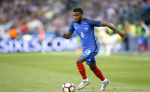 Thomas Lemar sous le maillot des Bleus.