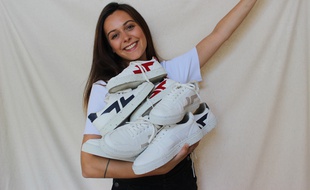 Laure Babin, 23 ans, vient de lancer sa marque de chaussures écolo.