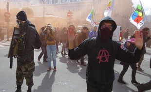 Les manifestations contre la loi Travail sont à chaque fois émaillées de heurts à Rennes.