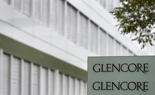 Le siège social de Glencore, le 10 octobre 2015 à Baar, en Suisse