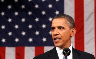 Barack Obama, lors de son discours face au Congrès pour présenter son plan de relance de l'emploi, le 8 septembre 2011.