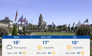 Météo Caen: Prévisions du vendredi 10 juillet 2020