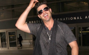 Le chanteur Robin Thicke