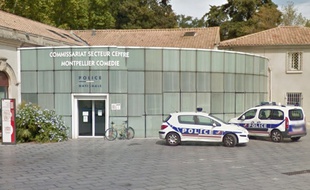 Le commissariat de la place de la Comédie à Montpellier.