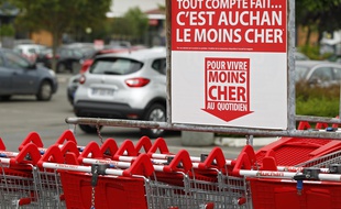 Illustration d'un supermarché de l'enseigne Auchan (à Noyelles-Godault).