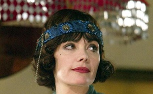 Marie Trintignant sur le tournage de "Colette", le 2 juillet 2003 à Vilnius