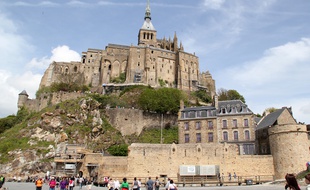 Image du Mont Saint-Michel, ici photographié en mai 2015.
