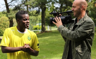 NANTES, le 19/06/2012 Damien MAYENGA, nouvelle recrue du FC Nantes