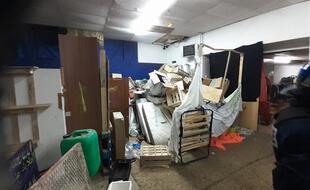 A l'intérieur du squat de la Grande Ourse