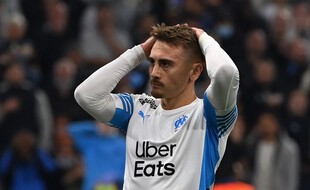 Valentin Rongier lors du match OM-PSG