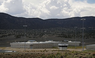 La prison d'Ely, où Scott Dozier s'est suicidé, dans le Nevada.