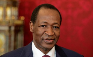 Blaise Compaoré à Vienne, le 14 juin 2013