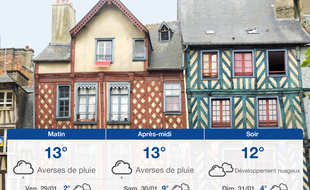 Météo Rennes: Prévisions du jeudi 28 janvier 2021