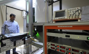 Un laser a été utilisé lors du nuage de cendres volcaniques en provenance d'Islande.