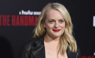 Elisabeth Moss le 20 avril 2018 à Los Angeles.