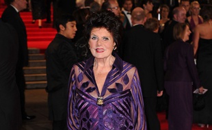 Eunice Gayson, la première James Bond girl de l'histoire, à l'avant-première de «Skyfall», le 23 octobre 2012, à Londres.