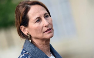 La ministre de l’Écologie, du Développement durable et de l’Énergie, également chargée des transports, Ségolène Royal, à sa sortie du Conseil des ministres à l'Elysée, le 7 octobre 2015