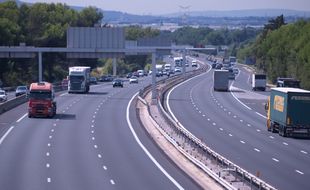 L'autoroute A9 à Montpellier (illustration)