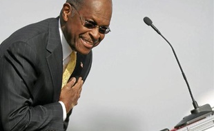 Herman Cain abandonne, mais créé un site TheCainsolutions.com.
