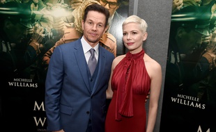 Mark Wahlberg et Michelle Williams à l'avant-première du film «Tout l'argent du monde» à Beverly Hills, le 18 décembre 2017.