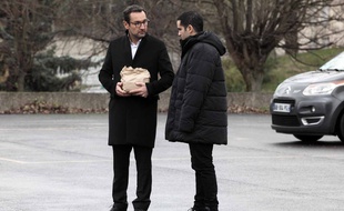 Gilles Lellouche et Malik Bentalha dans Jusqu'ici tout va bien de Mohamed Hamidi