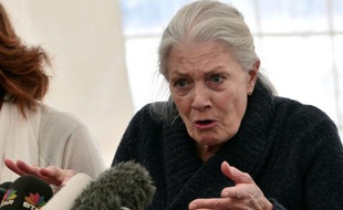 L'actrice britannique et militante des droits de l'homme Vanessa Redgrave, le 5 janvier 2015 Athènes