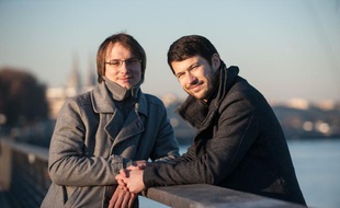 Maxime Vieville (à gauche) et Alexandre Savin, fondateurs du site Achetonslocal.com