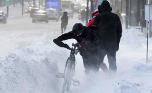 Une bonne partie du Canada, dont Montréal, a connu ce week-end des tempêtes de neige.
