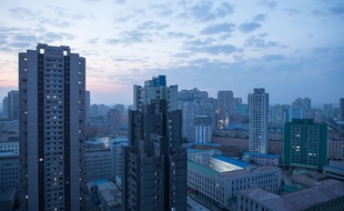 Une vue de Pyongyang (illustration).