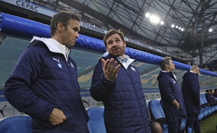 André Villas-Boas, le 25 janvier 2020 lors du match contre Angers.