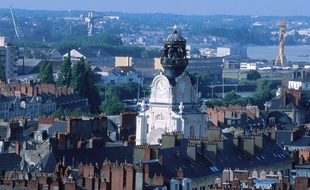 Illustration de l'église Sainte-Croix, à Nantes