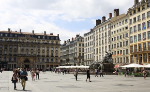 La place des Terreaux à Lyon.