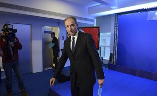 Jean-François Copé, le 8 janvier 2014 au siège de l'UMP à Paris.