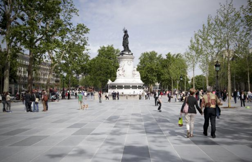 La nouvelle place de la République se dévoile La nouvelle place de la République se dévoile