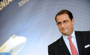 Stéphane Mayer le 1er octobre 2015 à l'aéroport de Toulouse-Blagnac