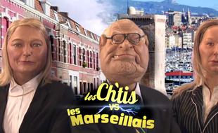 «Les Ch'tis vs les Marseillais», un sketch des «Guignols de l'info» du 14 décembre 2015.