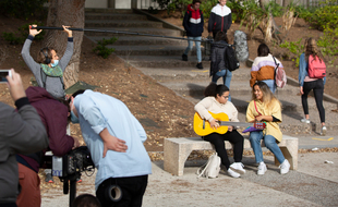 Sur le tournage d'Askip