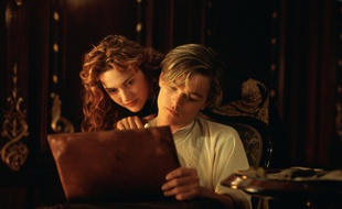 Kate Winslet et Leonardo DiCaprio dans